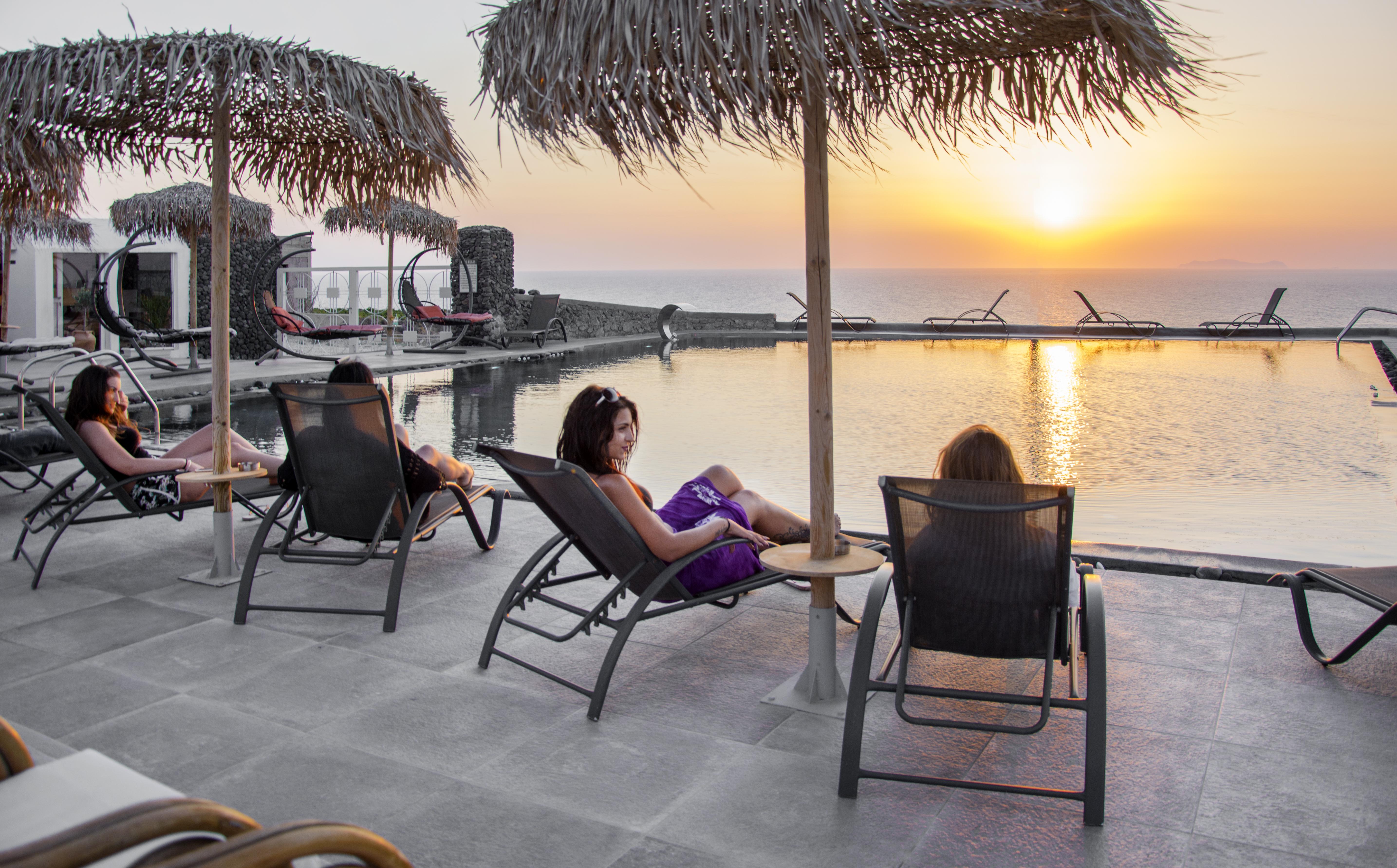 Sunset Faros Hotel Akrotiri  Ngoại thất bức ảnh